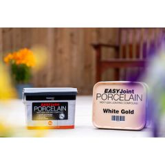 EASYPORCELAIN PAVING JOINTING COMPOUND WHITE GOLD 15KG