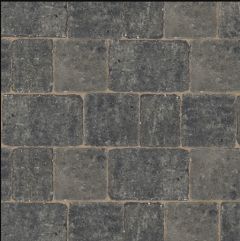 BRADSTONE WOBURN RUMBLED BLOCK PAVING GRAPHITE 100 X 134 X 50MM