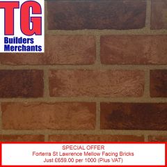 FORTERRA 65MM ST LAWRENCE MELLOW FACING BRICK (495 PACK)
