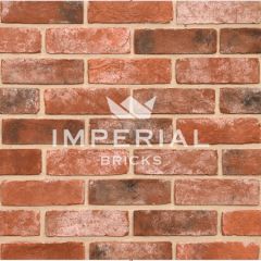 65MM RECLAMATION WEATHERED SOFT RED BRICK IB808 (648 PER PACK)