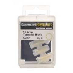 CENTURION POWERLINES 15 AMP TERMINAL BLOCK - 6 WAY