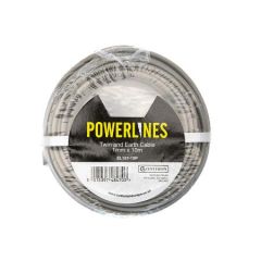 CENTURION POWERLINES 1MM FLAT X 10M TWIN AND EARTH CABLE