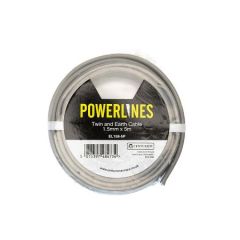CENTURION POWERLINES 1.5MM FLAT X 5M TWIN AND EARTH CABLE