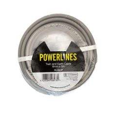 CENTURION POWERLINES 6MM FLAT X 5M TWIN AND EARTH CABLE