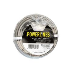 CENTURION POWERLINES 2.5MM FLAT X 5M TWIN AND EARTH CABLE