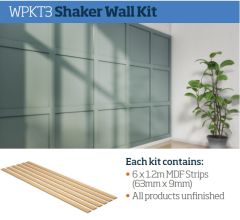 SHAKER WALL PANEL KIT
CHESHIRE MOULDINGS