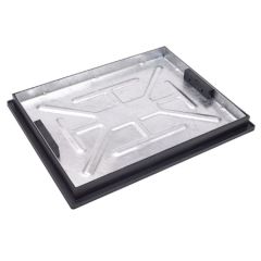 STEEL RECESSED MANHOLE COVER & FRAME 600 X 450