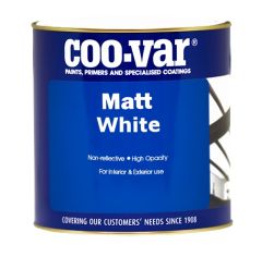 COO-VAR MATT WHITE 500ML