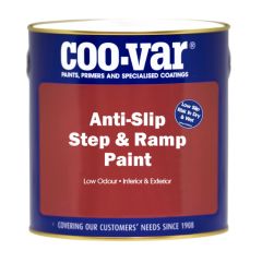 COO-VAR ANTI-SLIP STEP & RAMP PAINT TILE RED 1L