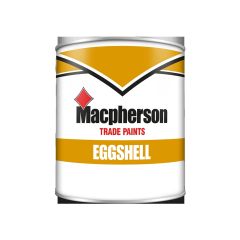 MACPHERSON EGGSHELL PAINT BRILLIANT WHITE 1L