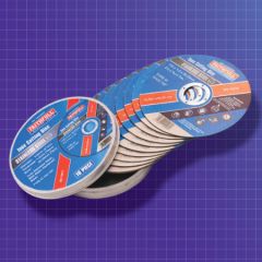 FAITHFULL 10 PIECE 115MM INOX CUT OFF WHEELS