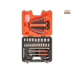 BAHCO S400 SOCKET & SPANNER SET METRIC 1/2" DRIVE (40 PIECES)