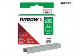ARROW JT21 STAPLES T27 10MM 3/8IN (BOX 1000)