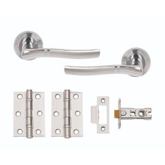 MODE BOXED DOOR PACK COMPLETE WITH DUAL FINISH HANDLES; 3IN 2BB HINGES