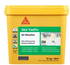 SIKA FASTFIX ALL WEATHER JOINTING COMPOUND 14KG DEEP GREY