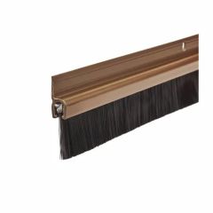 BRUSH STRIP PVC 914MM BROWN EXITEX DRAUGHT EXCLUDER