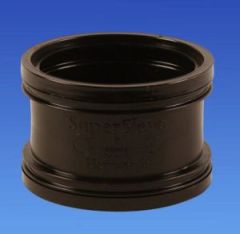 HEPWORTH CLAY COUPLING WITH EPDM SEAL 100MM
