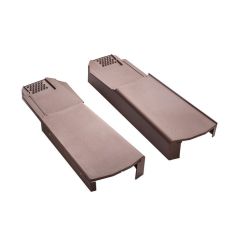 KLOBER UNI CLICK DRY VERGE RIGHT HAND BROWN