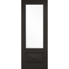 LPD DOORS BLACK KNIGHTSBRIDGE GLAZED INTERNAL DOOR