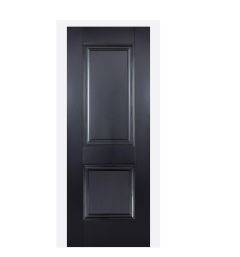 LPD DOORS BLACK ARNHEM 2 PANEL PRIMED INTERNAL DOOR