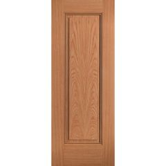 LPD DOORS OAK EINDHOVEN 1 PANEL PREFINISHED INTERNAL DOOR