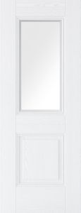 ARNHEM 1L/1P GLAZED GRAINED WHITE PRIMED *** INTERNAL DOOR 1981 X 686MM