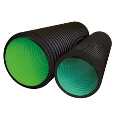 NAYLOR METRODRAIN TWINWALL PERFORATED SURFACE WATER PIPE BBA 450MM X 6M