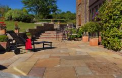 PAVESTONE TUDOR ANTIQUE CLOISTER 22MM CALIBRATED NATURAL STONE PAVING (15M2 CONTRACTORS PACK)