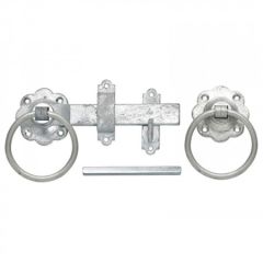 NO.1136 PLAIN RING HANDLED GATE LATCHES 150MM 6" GALVANISED