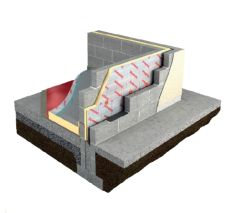 PIR CAVITY BOARD TONGUE & GROOVE 1200 X 450 X 75MM