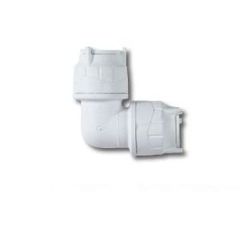 POLYPIPE 10MM POLYFIT ELBOW WHITE