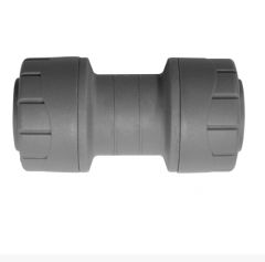 POLYPIPE 10MM POLYPLUMB STRAIGHT COUPLER