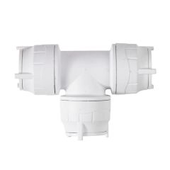 POLYPIPE 15MM POLYFIT EQUAL TEE WHITE