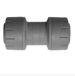 POLYPIPE 22MM POLYPLUMB STRAIGHT COUPLER