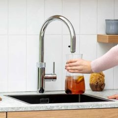 QUOOKER 3XCHR PRO3 FLEX BOILING HOT WATER TAP POLISHED CHROME