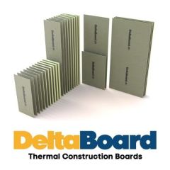 DELTABOARD INSULATED CONSTRUCTION BOARD 1200MM X 600MM X 12.5MM