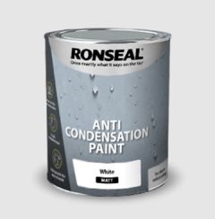 RONSEAL ANTI CONDENSATION PAINT WHITE 750ML