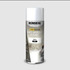RONSEAL 6 YEAR ANTI MOULD PAINT WHITE SILK 750ML