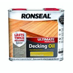 RONSEAL ULTIMATE PROTECTION DECKING OIL NATURAL PINE 2.5L