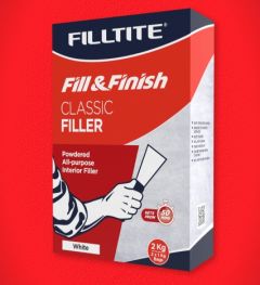 FILLTITE FILL & FINISH CLASSIC FILLER WHITE 2KG