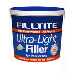 FILLTITE ULTRA-LIGHT FILLER WHITE 1 LITRE
