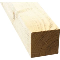 GREEN TREATED TIMBER WOODEN POST 100MM X 100MM X 2400MM