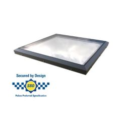 FLAT GLASS ROOFLIGHT ON BUILDERS UPSTAND (600 X 600MM TO 1500 X 1000MM)